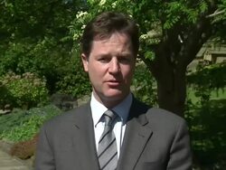 Nick Clegg Commenting On Death Of bin Laden News Clip
