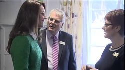 Duchess of Cambridge visits children's hospice News Clip