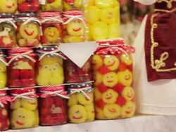 smiling fruits Stock Footage