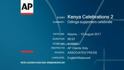 Odinga supporters celebrate Instructional Video