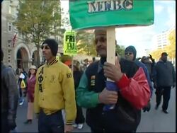 Protest against alleged racial inequality in justice system News Clip