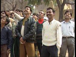 India - Man protests separation from lover Instructional Video