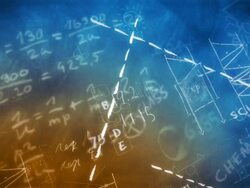 Colored Chalkboard (loop) Stock Footage