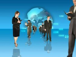 business people series Stock Footage