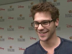 INTERVIEW: Grey Damon on who he came to the event with at the Elizabeth Glaser Pediatric AIDS Foundation's 22nd Annual 'A Time For Heroes' Celebrity Carnival at Los Angeles CA. (Footage by WireImage Video/Getty Images Entertainment Video) Stock Footage