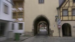 Quaint shops characterize Frankfurt, Germany. Stock Footage
