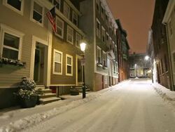 Winter in Boston Stock Footage