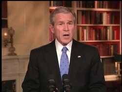 President Bush is sending more U.S. troops to Iraq at what he calls a "crucial moment" for its democracy, but in so doing he's ensured a showdown with the new, Democratic-run Congress. News Clip