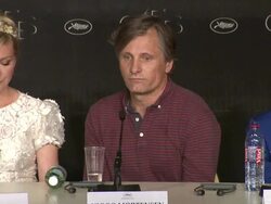 INTERVIEW: Viggo Mortensen on reading the book, the story being contempory, the consequences of the characters actions at On The Road Press Conference: 65th Cannes Film Festival on May 23, 2012 in France (Footage by WireImage Video/Getty Images) Stock Footage