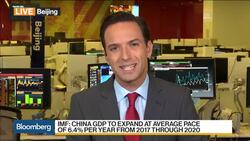 IMF Forecasts Faster Chinese Growth as Debt Rises News Clip