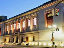TIME LAPSE: New York Historical Society, Manhattan Stock Footage