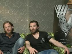 INTERVIEW - Travis Fimmel and Clive Standen on Stock Footage