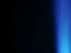 Burning blue flame Stock Footage
