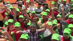 CLEAN : Gaza: Palestinians rally for prisoners as peace talks falter News Clip