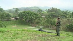 CLEAN : STOCKSHOTS: Venezuelan city of San Antonio News Clip