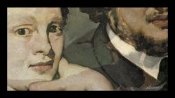 Edouard Manet - Dejeuner sur l'Herbe Stock Footage