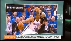 NBAs $930M TV Fees Set to Double Under New Deal News Clip