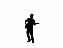 Guitar player Stock Footage