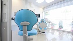 DOLLY SHOT: Dentist office Stock Footage