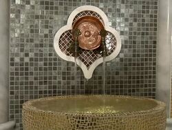 Roman and Turkish Bath Details Stock Footage