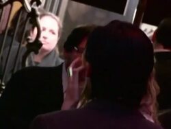 Bonnie Somerville at The Raven Premiere in Los Ang Stock Footage