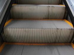 Escalator Stock Footage