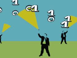 Data searching Stock Footage