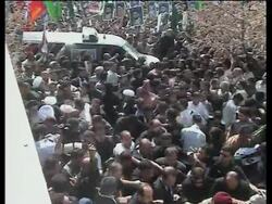 Thousands mourn death one of Iraq's most powerful Shiite leaders News Clip