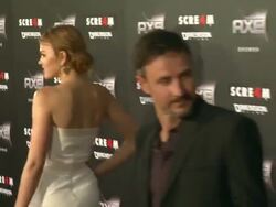 David Arquette at the AXE Shower Presents The World Premiere Of 'Scream 4' at Hollywood CA. (Footage by WireImage Video/GettyImages) Stock Footage