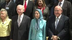 CLEAN : Statesmen Iranian opposition speak out on Iraq News Clip