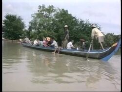 CAMBODIA: FRESH FLOODING BRINGS MORE CHAOS News Clip