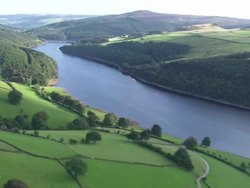 Peak District Reservoir & Bridge Aerials News Clip