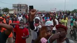 CLEAN : Mass anti government protests in Togo for a second day News Clip