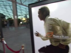 ATMOSPHERE - Signage at 12 Years A Slave Los Angeles Premiere on 10/14/2013 in Los Angeles, CA. (Footage by WireImage Video/Getty Images Entertainment Video) Stock Footage