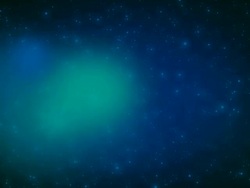 Blue Nebula Glows Stock Footage