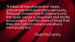 'War for the Planet of the Apes': Reviewers Rave | THR News News Clip