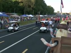 ATMOSPHERE at THE BOXTROLLS Roll Into FirstEnergy All-American Soap Box Derby Stock Footage