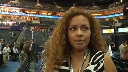 Reaction from Democrats supporters to opening day of convention News Clip
