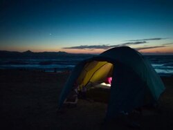 Camping Stock Footage
