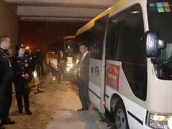 David Beckham arrives in Wuhan Stock Footage