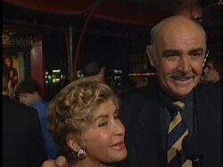 'Entrapment' Premiere Stock Footage