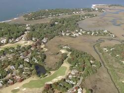 WS AERIAL View of Hilton Head Island / South Carolina, United States Stock Footage