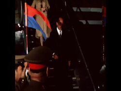 SYND 30 1 75 SADAT RETURNS FROM FRANCE News Clip