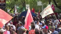 CLEAN : Demo in favor of constituent assembly held in Caracas News Clip