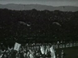 Marching Band 1936 Stock Footage
