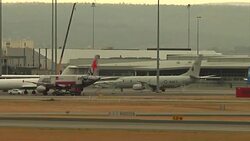 US Navy aircraft leaves airport in continuing search for missing plane News Clip