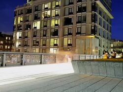 TIME LAPSE, High Line Park, New York City Stock Footage