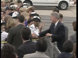 USA: BILL CLINTON AND BOB DOLE WILL FACE EACH OTHER IN FINAL DEBATE News Clip