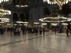 Hagia Sophia, Istanbul, Turkey Stock Footage