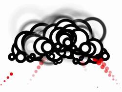 PRIVATE CLOUD COMPUTING : uploading, white back (LOOP) Stock Footage